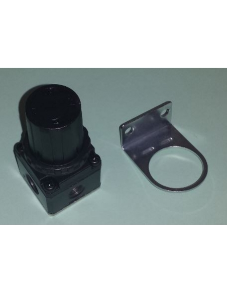 1/4 metal pressure regulator with pressure gauge - Mindman