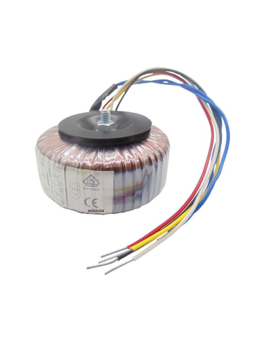 Transformador toroidal 2x6V 20VA - Adajusa