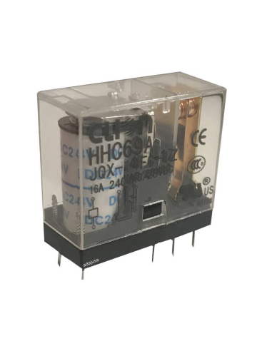 Miniature relay 230Vac 1 contact 16A
