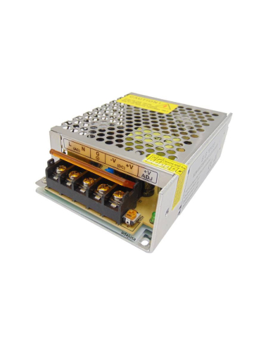 Fuente de alimentación 12Vcc 5A 60W | Adajusa
