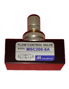 Linear 1/8 unidirectional flow regulator 2