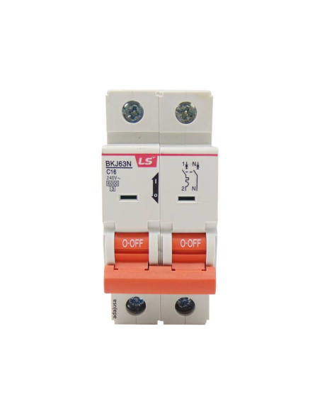 magnetotérmico BKP 1 Polo + Neutro 32A - LS