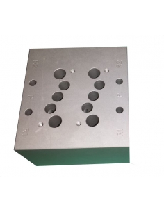 Base plate for valves and electrovalvulas S.220 Mindman - ADAJUSA 2