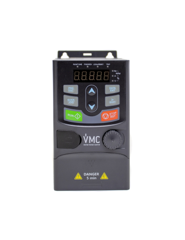 Convertidor de frecuencia monofásico 0,75Kw serie VDc compact | Adajusa
