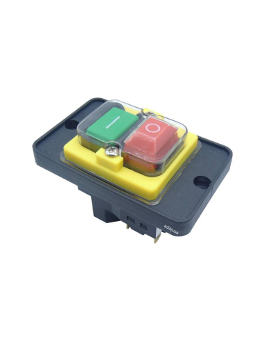 Botão de segurança On-Off com bobina 400V
