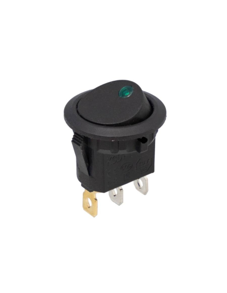 Interruptor ON-OFF con led indicador verde 6A-250V | ADAJUSA | precio