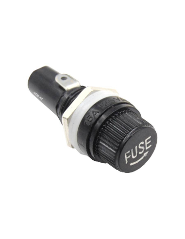 6,3x30 threaded fuse holder base