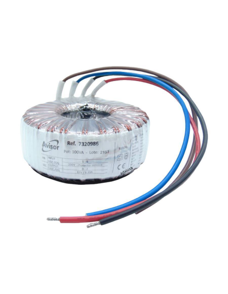 Transformador toroidal enresinado 1x12V 300VA | ADAJUSA | precio