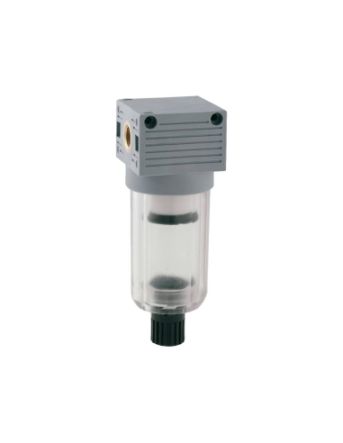 Filter 1/8 20 micron semi-automatic purge FRL MINI series - Aignep