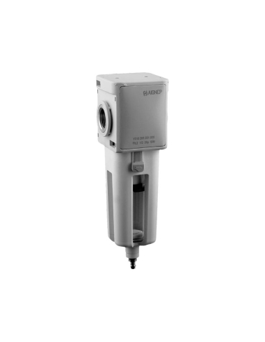 Filter 1/4 20 micron semi-automatic drain size 1 EVO FRL series - Aignep
