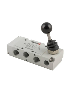 Válvula de palanca manual 1/4 5/3 posiciones centros presión palanca 90 grado Aignep | ADAJUSA | precio