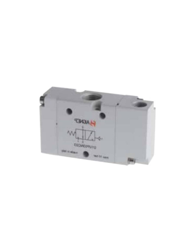Válvula pneumática 1/2 3 vias monostable abrir NÃO - Aignep