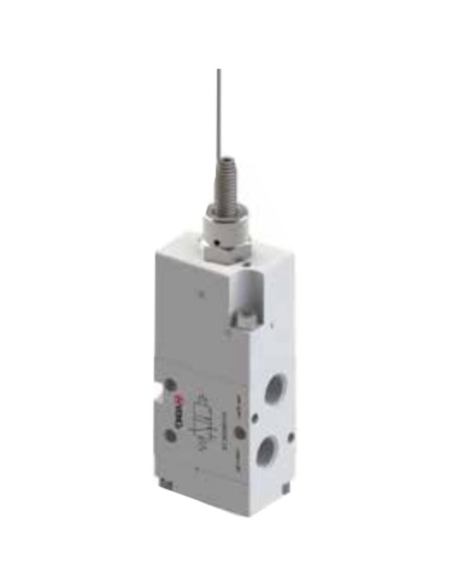 Final de carrera neumática de antena servopilotada 1/8 3/2  NC monoestable con retorno por muelle - Aignep | ADAJUSA | precio