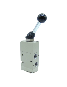 Valve manual lever 1/8 3 vias 2 position fixed front lever Metal Work | Price adajusa.com.com.' 2
