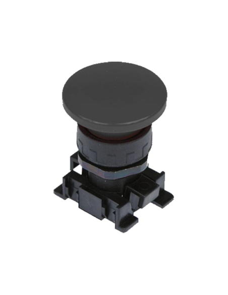 Black pneumatic mushroom-head button diameter 40 Metal Work | ADAJUSA | price