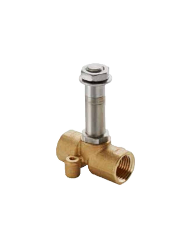 Electroválvula procesos fluidos 1/4 2/2 vías cerrada 12Vcc 6,5W  ADAJUSA