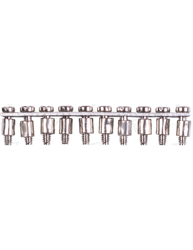 Bridge connection terminal block for 10 4mm terminals TSKA Series