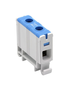 Borne derivación 1 polo 2x1.5-16mm2 azul | ADAJUSA