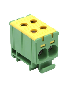 Borne derivación 1 polo 4x2.5-35mm2 verde | ADAJUSA