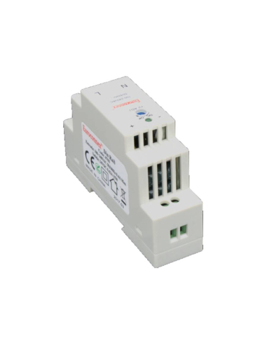 Fonte de alimentação 24Vdc 0,62A 15W trilho DIN