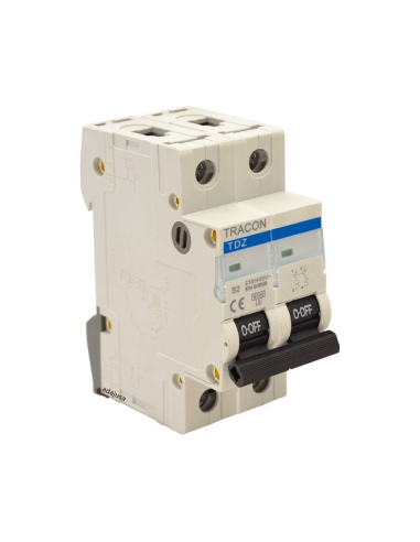 Magnetothermic 2 poles 20A curve C - Tracon