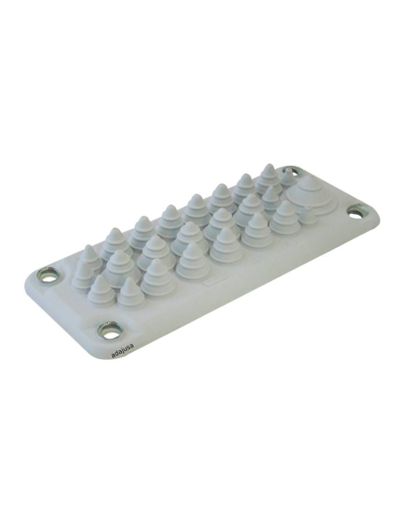 EKBV-04 25-entry cable entry plate for TFE metal cabinets | ADAJUSA | price