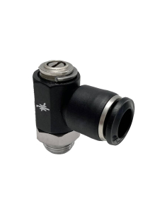 Regulador orientable bidireccional con tornillo de ajuste 1/4 tubo diámetro 6 - Aignep | ADAJUSA