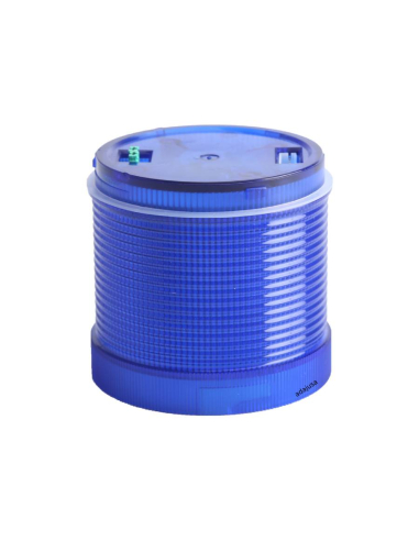 Luz indicadora para coluna de sinalização LED azul 24Vac/dc