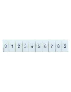 Terminal markers for terminal blocks numbers 0-9 TSKA series | ADAJUSA | price