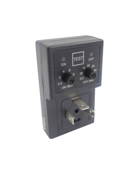 Electroválvula para descarga 1/2 2/2 cerrada 220Vca 21VA T30 con temporizador|ADAJUSA