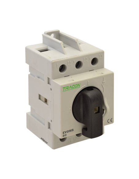 Interruptor seccionador con mando 100A  3 polos EVOMS100/3 | ADAJUSA | precio