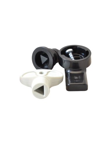 Fechadura com chave para armários da Série TME
