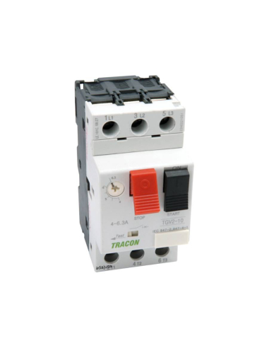 Disjuntor de proteção do motor 6A a 10A Série TGV2