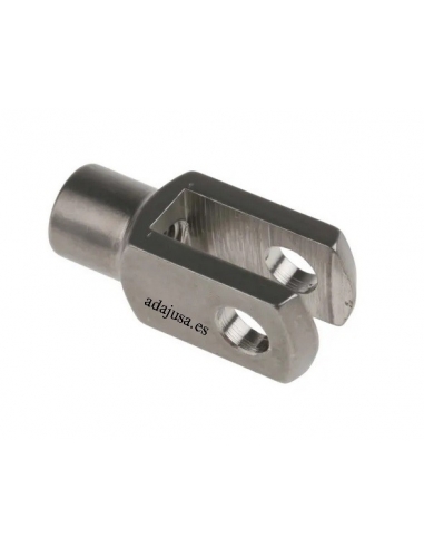 Horquilla de acero inoxidable, rosca hembra 8x32FG M8x1,0 -  ADAJUSA
