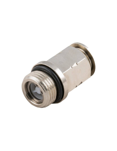 Válvula antirretorno conexión tubo 6mm - rosca 1/8 - Aignep | ADAJUSA