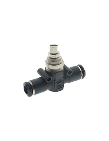 Regulador de caudal unidireccional tubo-tubo 8mm - Aignep|ADAJUSA