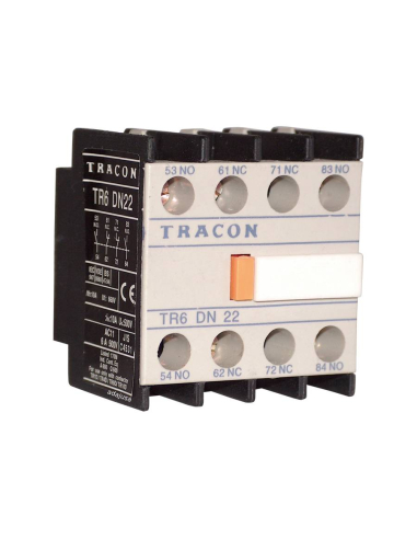 Block 4 front 1NO 3NC contacts for TR1D/TR1E Series contactors