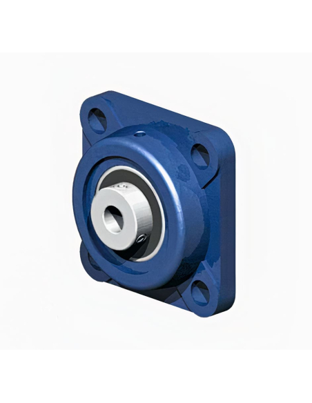 Square bracket with shaft bearing 20mm UCF204 - SNRSNRBrackets and tensioners with bearings