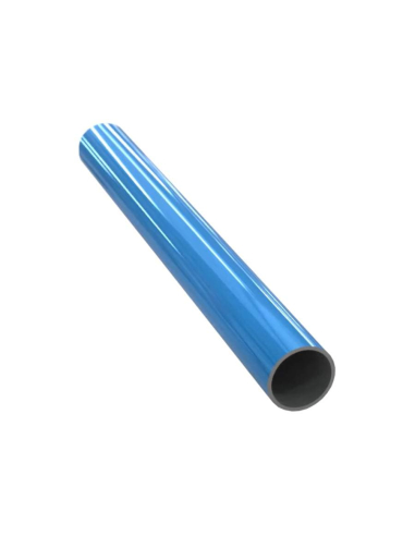 Compressed air installation tube diameter 32mm length 2m blue - Sicomat