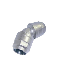 Racor de unión en codo a 45º diámetro 40mm - Aignep|adajusa