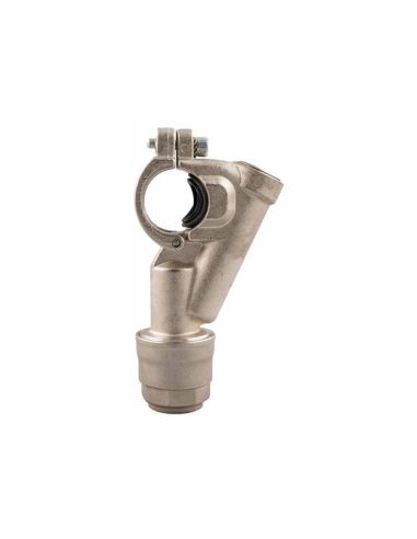 Flange para calha diâmetro 40mm calha 25mm - Aignep
