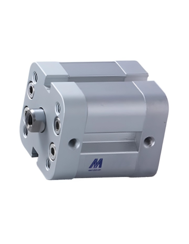 Compact pneumatic cylinder 20x10mm double acting ISO 21287 - Mindman