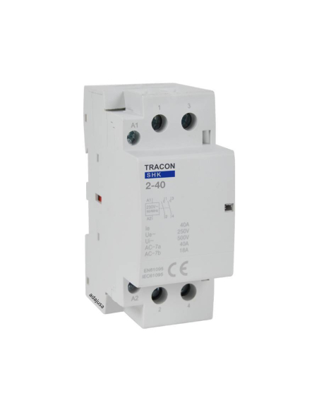 Contactor modular 63A 2Polos NO+NC 230Vac - Tracon|ADAJUSA
