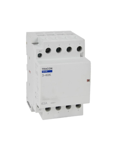 Contactor modular 63A 4Polos 2NO+2NC 230Vac - Tracon