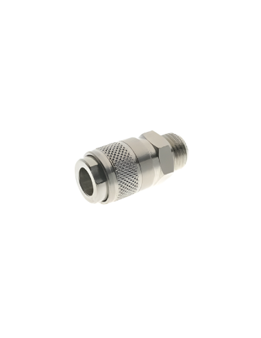 Conector rápido macho 1/8 perfil Mignon - Aignep