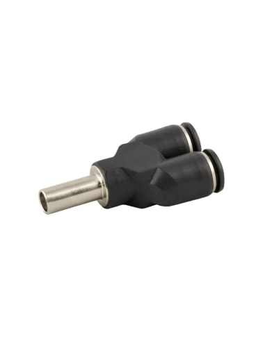 Racor Y intermedio tubo 10 con adaptador 10  Serie 55000 - Aignep|adajusa