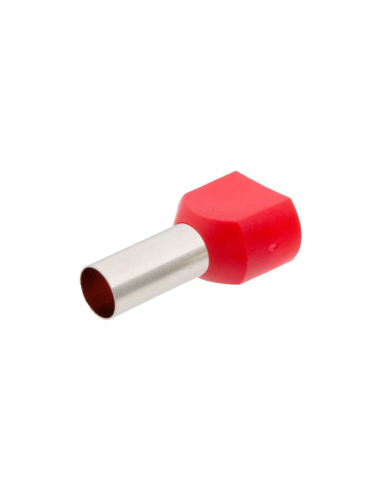 Bag of 100 pre-insulated 10mm double toe