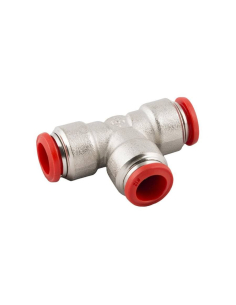 Racor T intermedio tubo 4 instantáneo Serie 50000 - Aignep |Adajusa
