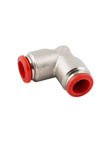 Cylindrical adjustable elbow fitting diameter 12 Series 50000 - Aignep