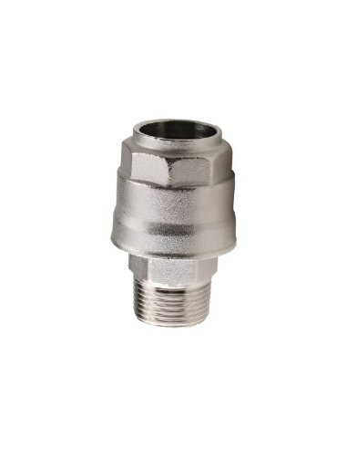 Ligação de união reta macho 1/2 tubo 25mm - Aignep